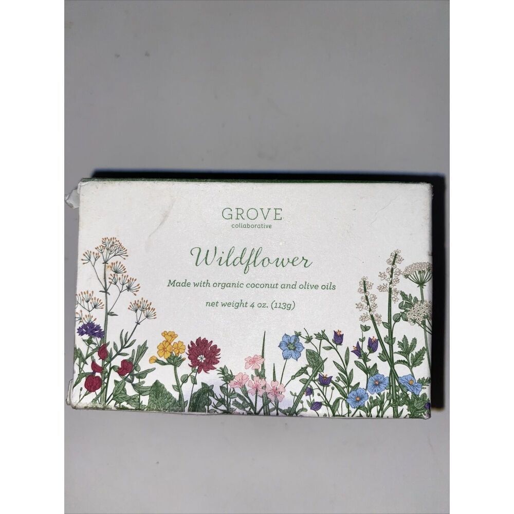 GROVE Collaborative wildflower Bar Soap 4oz